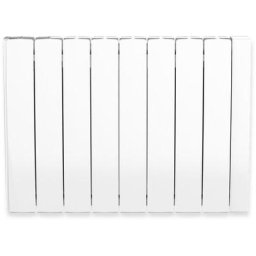 Heatzy - Radiateur coeur en pierre naturelle WiFi onyx (2000W)