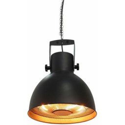 Parasol chauffant électrique suspendu 1500W – Lapland – Chauffage d’extérieur type halogène. kit de