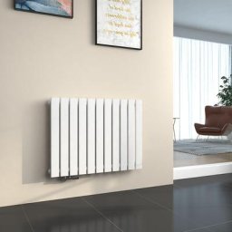 Emke - Radiateur à Eau Chaude Radiateur eau chaude en acier Radiateur plat Design vertical Simple