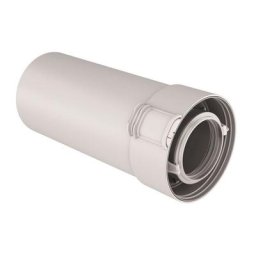 Conduit Rolux Condensation ø 60/100mm PPtl/PP Sekurit longueur 1000mm