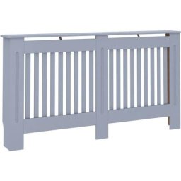 Cache-radiateur Anthracite 152x19x81 cm mdf Vidaxl Anthracite