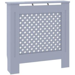 Cache-radiateur mdf Gris 78 cm Vidaxl Gris