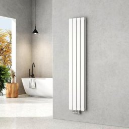 Emke - Radiateur eau chaude en acier, 160x30cm, Tube plat vertical double couche, Convient pour
