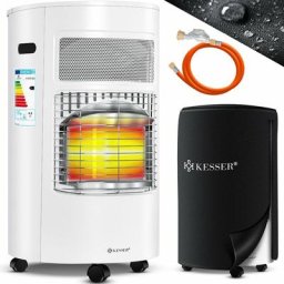 Chauffage à gaz avec Détendeur Tuyau de gaz + housse de protection - poêle à gaz en céramique 4 200