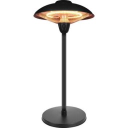 Parasol Chauffant, Chauffage de terrasse, Chauffage de Table, 1500 w, 78 cm Maxxgarden