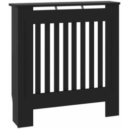 Cache-radiateur mdf Noir 78 cm Vidaxl Noir