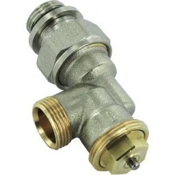 Corps thermostatique - Robinet Kv fixe - Equerre inverse - M28 - 1/2 jt double joint torique - Mâle