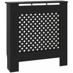 Cache-radiateur mdf Noir 78 cm Vidaxl Noir