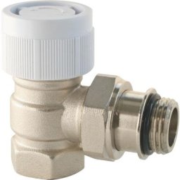 Corps thermostatique equerre 15x21 - Nickelé