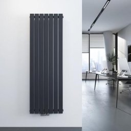 Meykoers - Radiateur à eau chaude en acier Anthracite 160x54cm Radiateur chauffage central