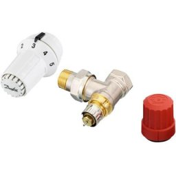 013G6535 Pack de têtes thermostatiques mécanique 8 à 28 °c - blanc - Danfoss