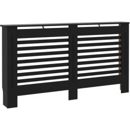 Cache-radiateur Noir 152x19x81 cm mdf Vidaxl Noir
