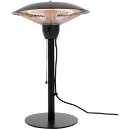 Chauffage de table Barcelona 1500 w Halogène Noir Sunred Noir