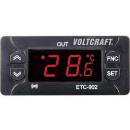 VOLTCRAFT ETC-902 Régulateur de température NTC, PTC -30 à 99 °C Relais 10 A (L x l x H) 58 x 77 x