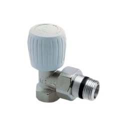 Robinet de radiateur équerre nickelé 3/4'' Orkli 1135