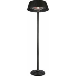 Parasol Chauffant 2000W - Chauffage de Terrasse - Sur Pied - Chauffage Design Déco - Noir Maxxgarden
