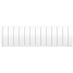 Radiateur électrique connecté ipala bas 1400W blanc - inertie fluide - Sauter