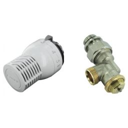 Kit thermostatique sensity équerre inverse 1/2JT - Inclus tête thermostatique Sensity M30 + corps