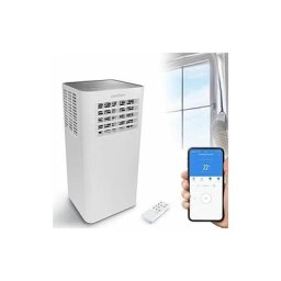 HomeFresh - Climatiseur / Ventilateur / Déshumidificateur mobile connecté Alexa, Google et Avidsen