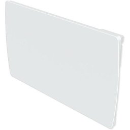 Carrera radiateur a inertie Ceramique Verre Blanc LCD 1500W - Blanc