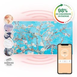 Klarstein - Wonderwall Air Art Smart Radiateur infrarouge connecté 120x60cm 700 w
