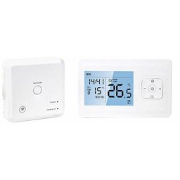 Thermostat intelligent Wi-Fi Thermostat programmable sans fil avec récepteur rf Montage mural Style