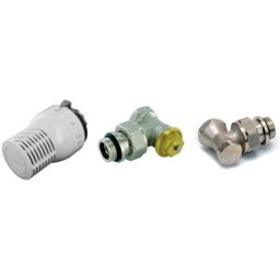 Kit thermostatique sensity équerre 3/8JT - Inclus tête thermostatique Sensity M30 + corps