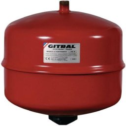 Vase d'expansion - a membrane - 12 litres Gitral mb12 - Rouge