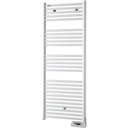 Radiateur sèche-serviettes Atoll spa L400mm - tsl - 500W - Blanc - Blanc