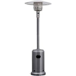 Parasol Chauffant à Gaz 13 kw, Chauffage d'Extérieur Gaz de Propane ou Butane, 221 cm de Haut