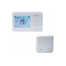 Thermostat Programmable sans Fil + Récepteur hf Atenza