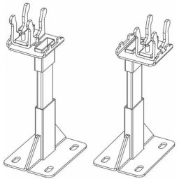 Tube de stabilisation blanc Henrad