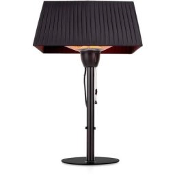 Blum Loras Style chauffage de table élément chauffant carbone ir 1500W - Noir