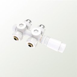 Thermostat de radiateur Set multibloc pour radiateur Robinetterie de raccordement pour radiateur de