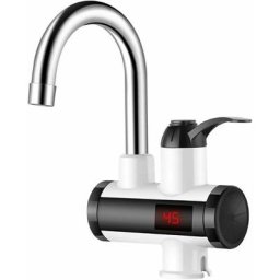 Ensemble de douche 220V 3000W Robinet de chauffage instantané électrique 360° Robinet de chauffage