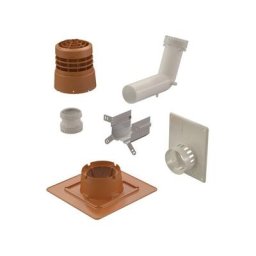 Ubbink - Kit 2 en 1 chemilux B22p-B23p concentrique D80 ocre plafond et mural 184449 - Ocre