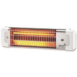 Chauffage mural infrarouge 1200W Inclinable Plein Air Reglette infrarouge Quartz