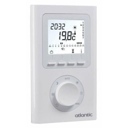 Atlantic - Thermostat d'ambiance électrique filaire programmable - 073270