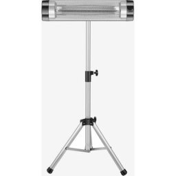 Chauffage radiant infrarouge Radiateur électrique 2500 w télécommande 3 niveaux fixation murale
