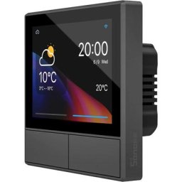 Interrupteur d'éclairage mural WiFi One Piece Interrupteur d'éclairage sans fil, thermostat sans