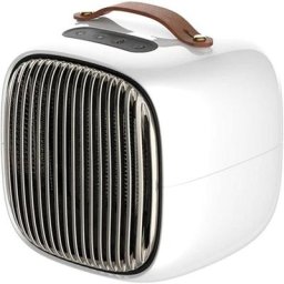 Chauffage soufflant, Mini radiateur soufflant en céramique pour Salle de Bain, 800 w Portable à