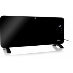 Princess 348200 Chauffage connect panneau rayonnant en verre Noir- 2000 Watt -Command via