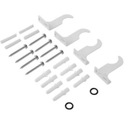Meykoers - Support pour radiateur blanc support mur kit montage