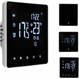 Thermostat intelligent WiFi Contrôleur de température de chauffage électrique Affichage lcd Écran