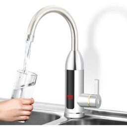 Robinet Chauffe eau Instantané Electrique 3kW pour un Lave-mains, Vaisselle Mais Pas pour une