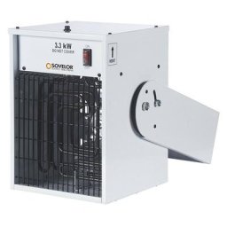 Sovelor - Aérotherme suspendu électrique 3,3kW 470 m3/h avec boîtier de commande thermostatique