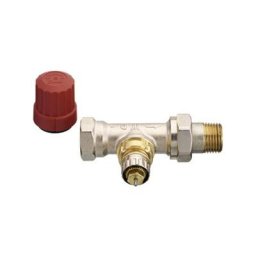 Vanne de radiateur avec préréglage 1 droit kvs = 140 m3/h ra n25 - Danfoss