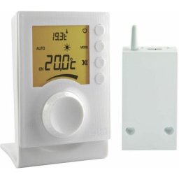Delta Dore - Thermostat d'ambiance radio Tybox 33 3802088 pour chaudière ou pac non réversible