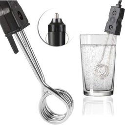 Thermoplongeur 300 W Chauffe-Eau d'Immersion de Voiture Camping de Voyage Pique Nique Chaufferettes