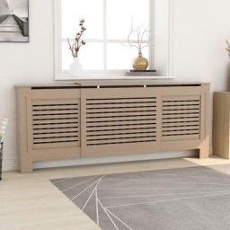 Cache-radiateur | Équipement pour radiateur mdf 205 cm 73220 - Brun